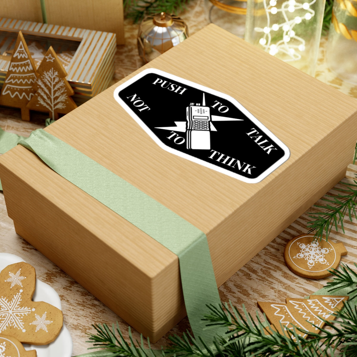 Push to talk Sticker