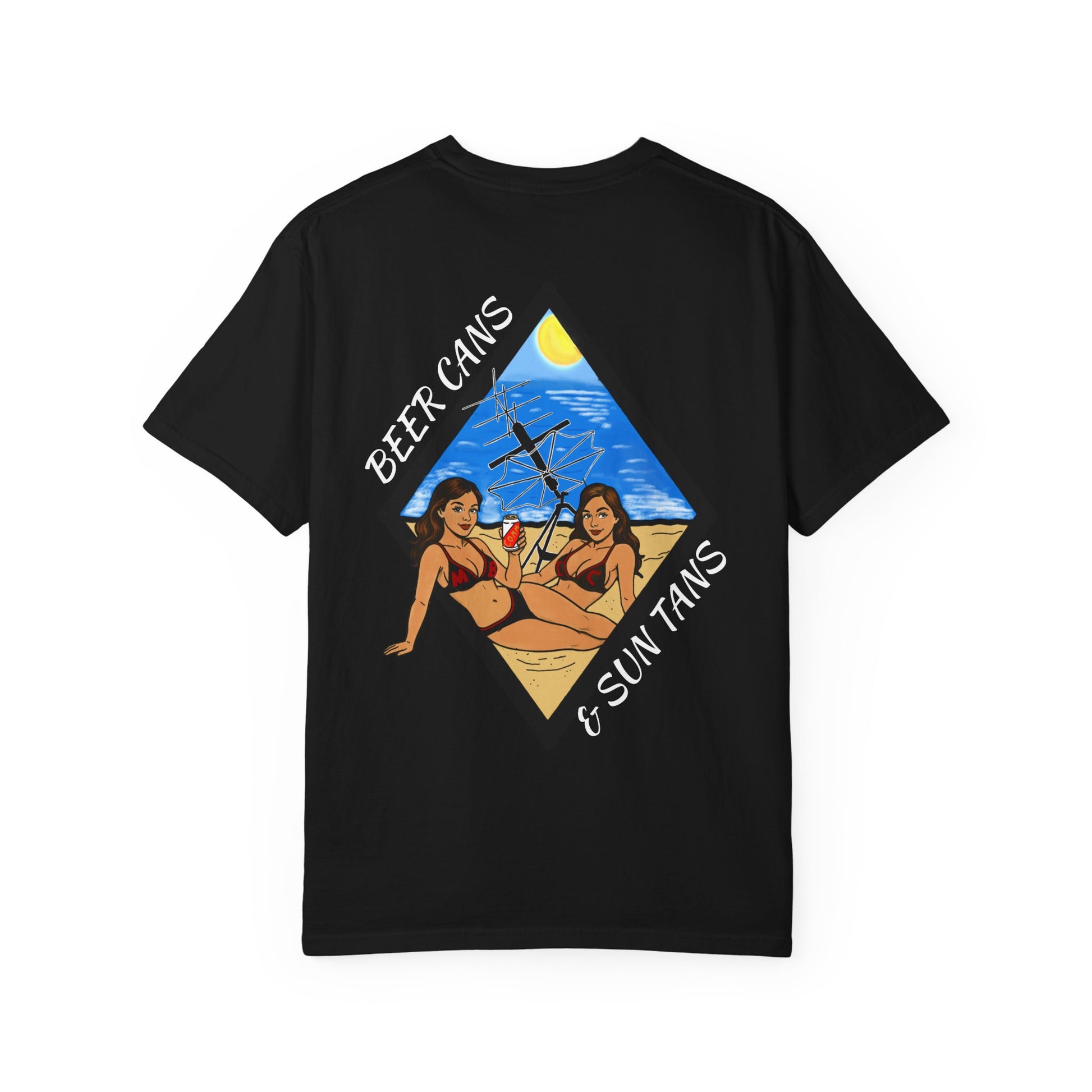 Beer Cans & Sun Tans tee (Regular fit)