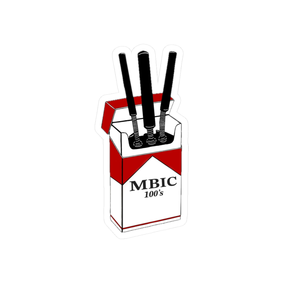 MBIC 100’s sticker