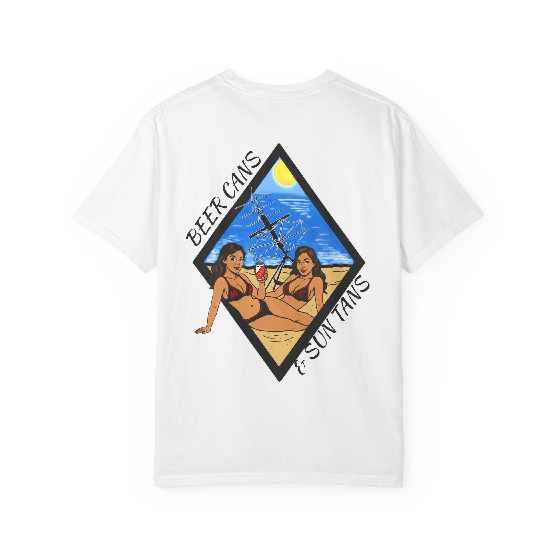Beer Cans & Sun Tans tee (Regular fit)