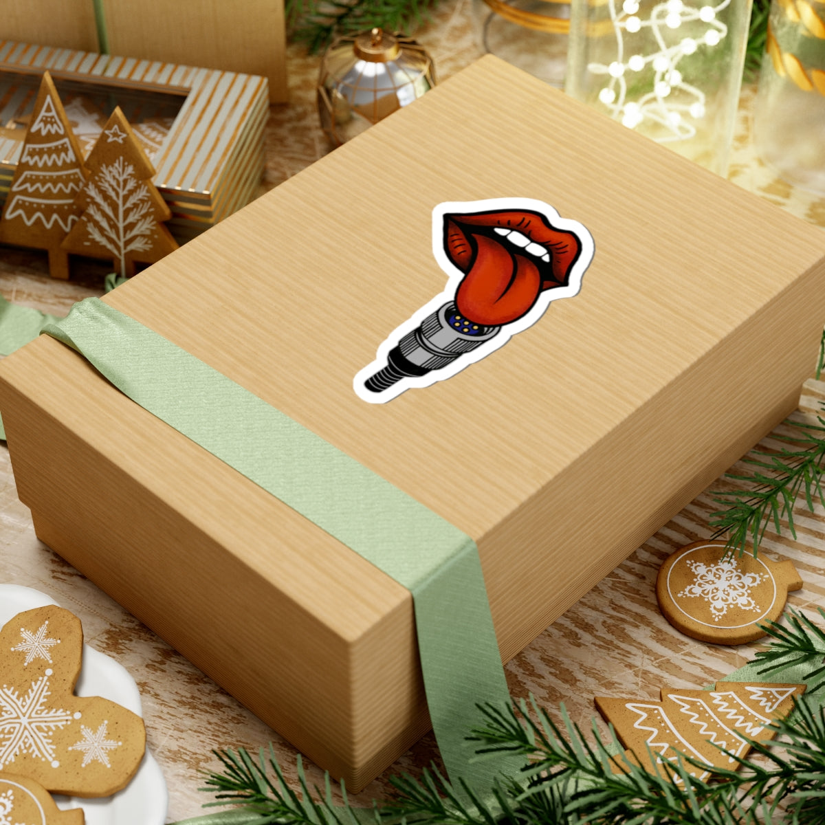 Lick it & Stick it Sticker