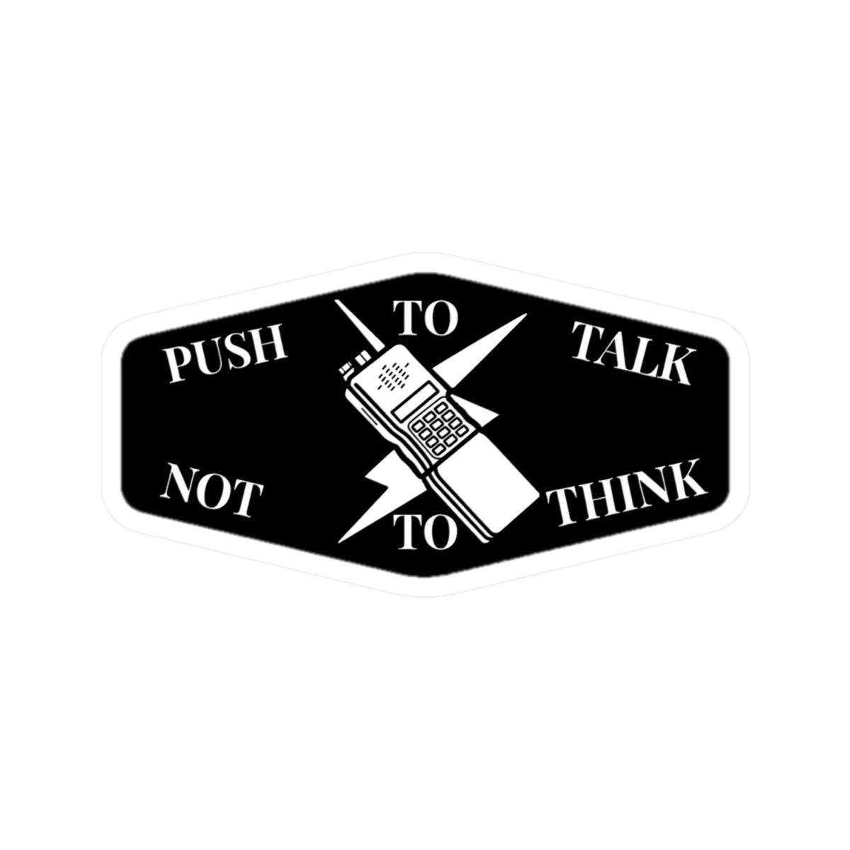 Push to talk Sticker