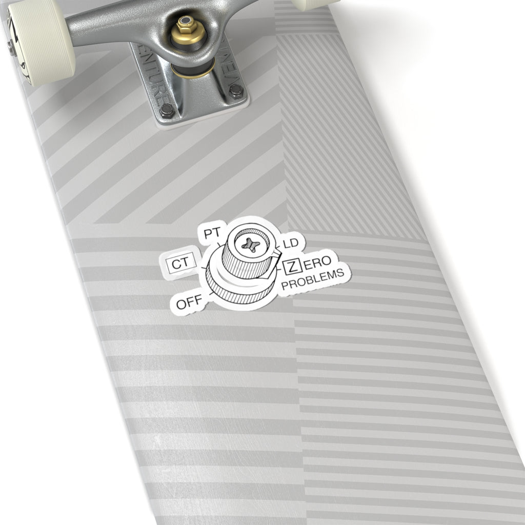 Zero problems Stickers