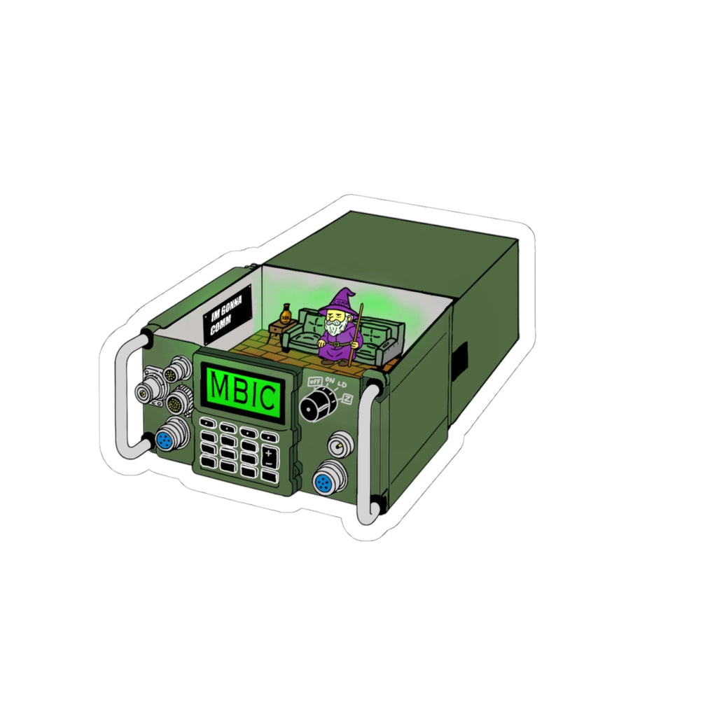 Little Radio Man Sticker