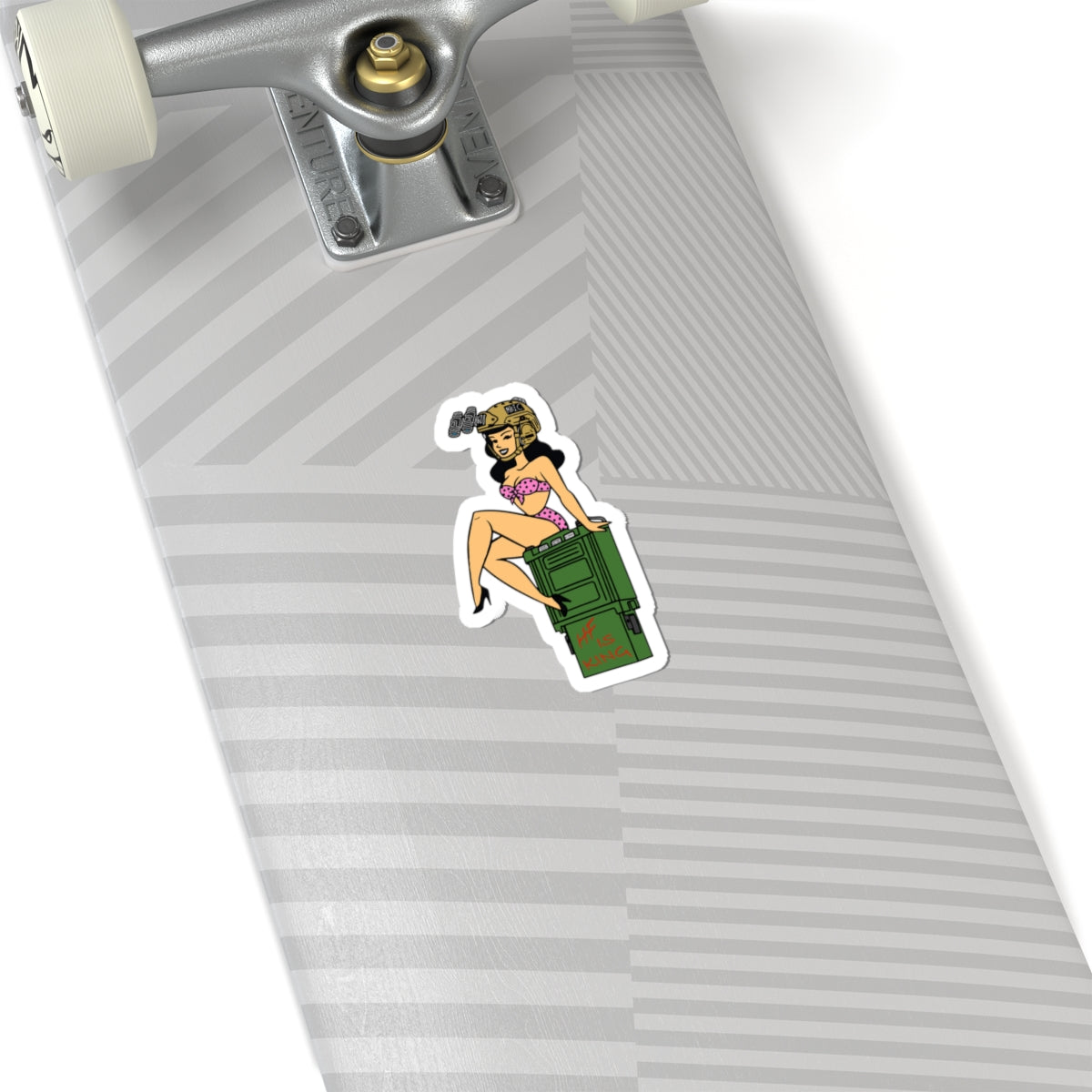 HF is King Pinup Sticker