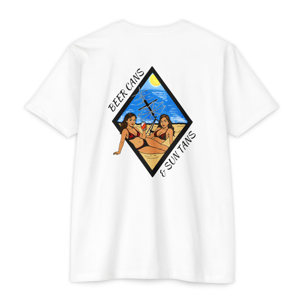 Beer Cans & Sun Tans Tee (Athletic)
