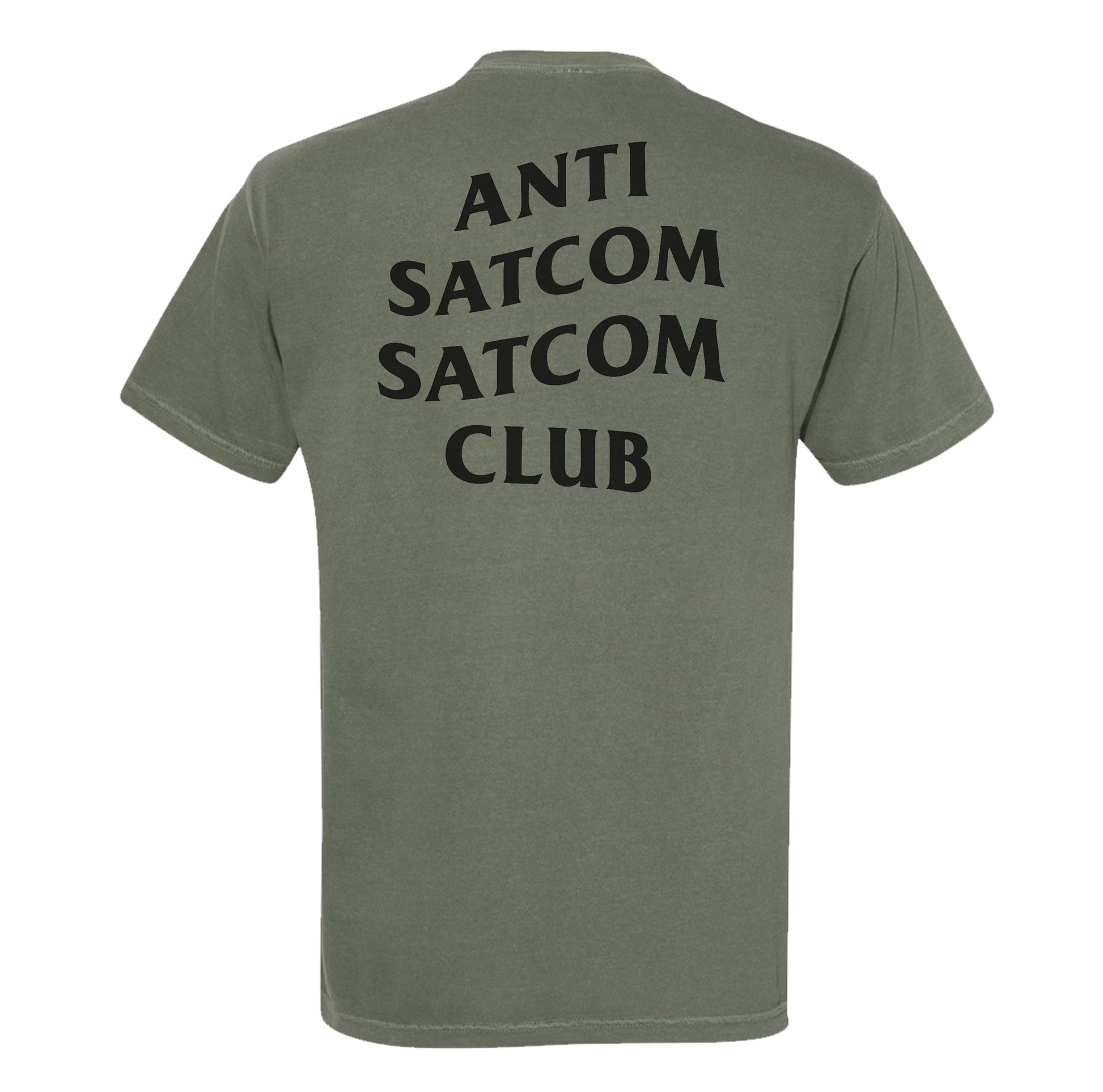 Anti SATCOM Club Heavyweight Tee
