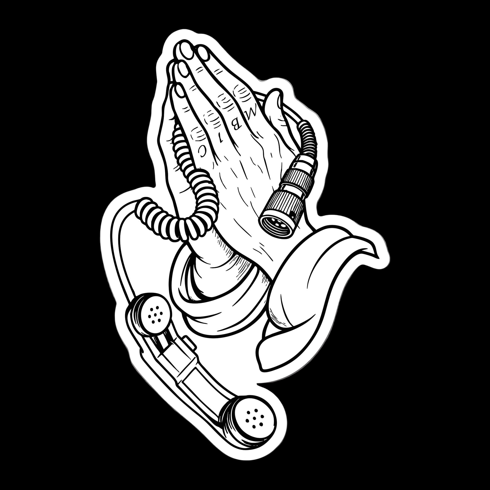 Pray for Comms Sticker
