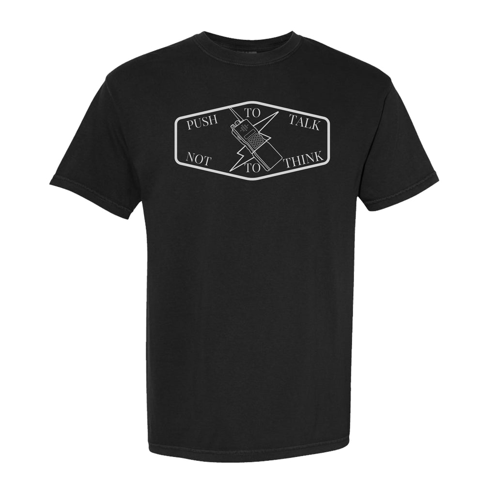 Push To Talk Heavyweight Tee